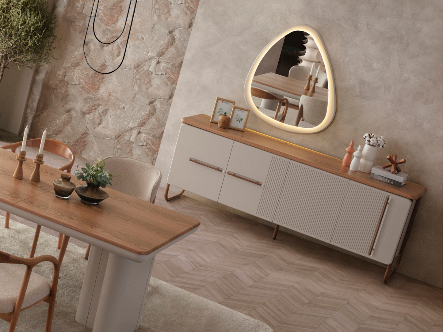 Lotus Yemek Odası Takımı