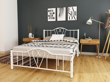 Toronto Ferforje Metal Karyola(Kargo Hediye)