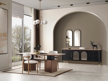 Yıldız Yemek Odası Takımı(Siyah)