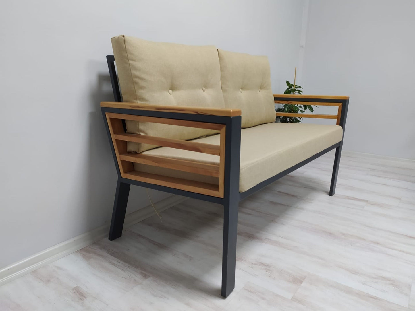 Papatya Metal Bahçe Mobilyası Takımı(Bahçe,Balkon,Cafe,Ofis)