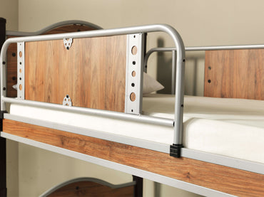 Alara Ahşap Giydirmeli Metal Ranza(Kargo Hediye)