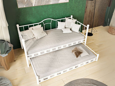 Camalia Ferforje Metal Yavrulu Karyola(Kargo Hediye)