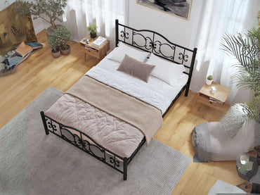 Perra Ferforje Metal Karyola(Kargo Hediye)