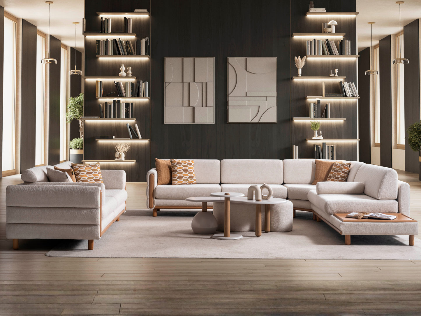 Elegant Bohem Köşe Koltuk Takımı