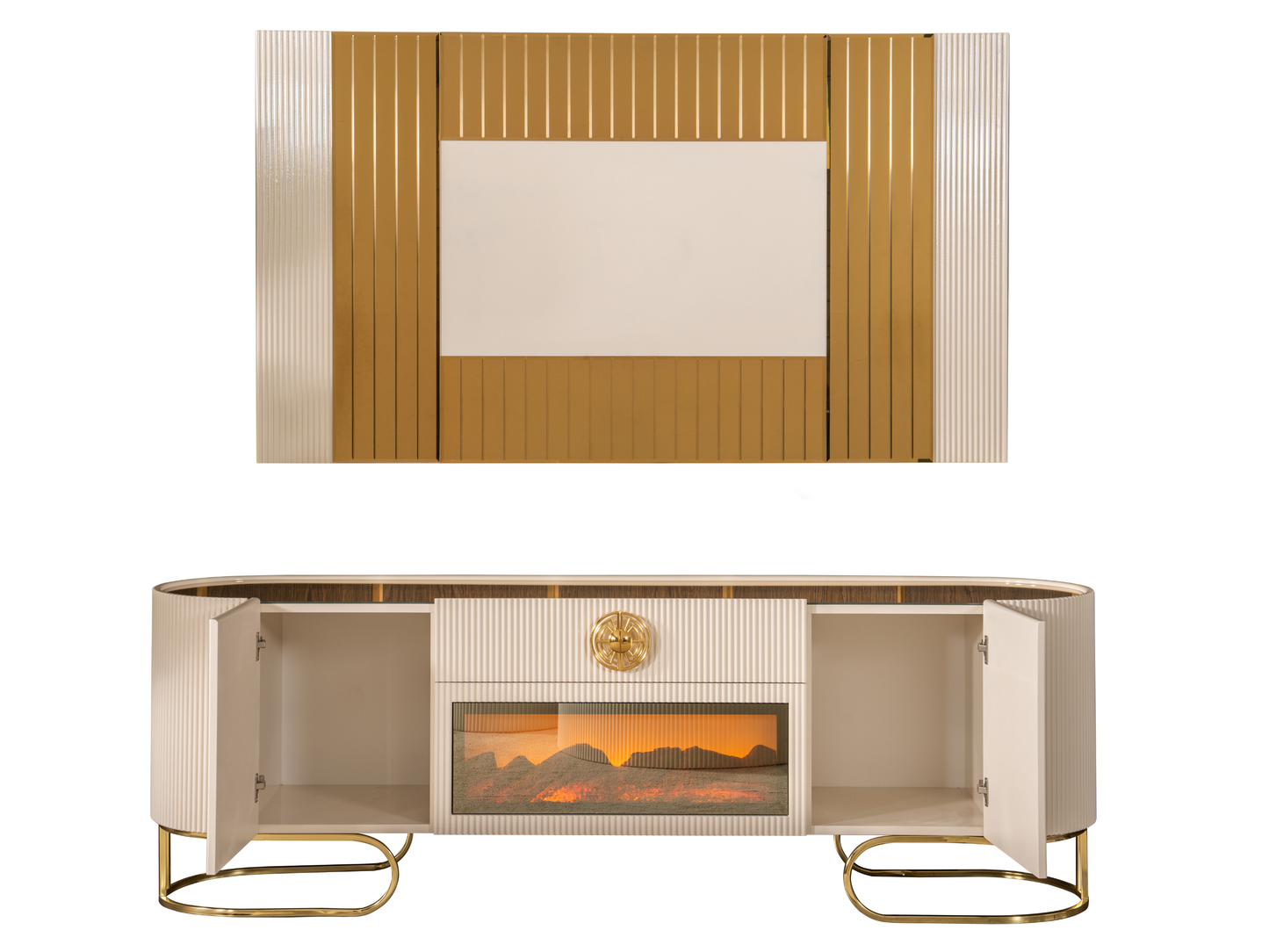 Luccix Yemek Odası Takımı (Gold)