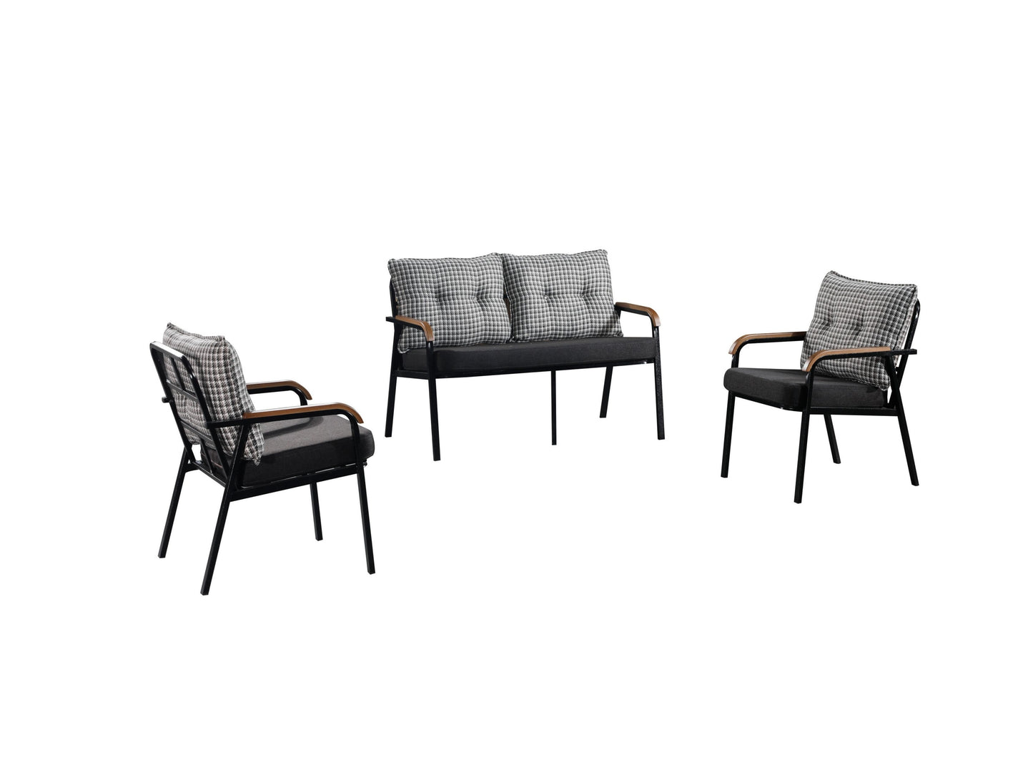 Sardunya Metal Bahçe Mobilyası Takımı(Bahçe,Balkon,Cafe,Ofis)