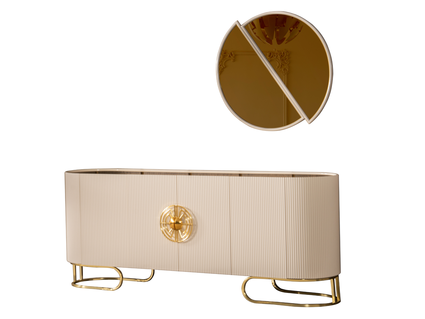 Luccix Yemek Odası Takımı (Gold)