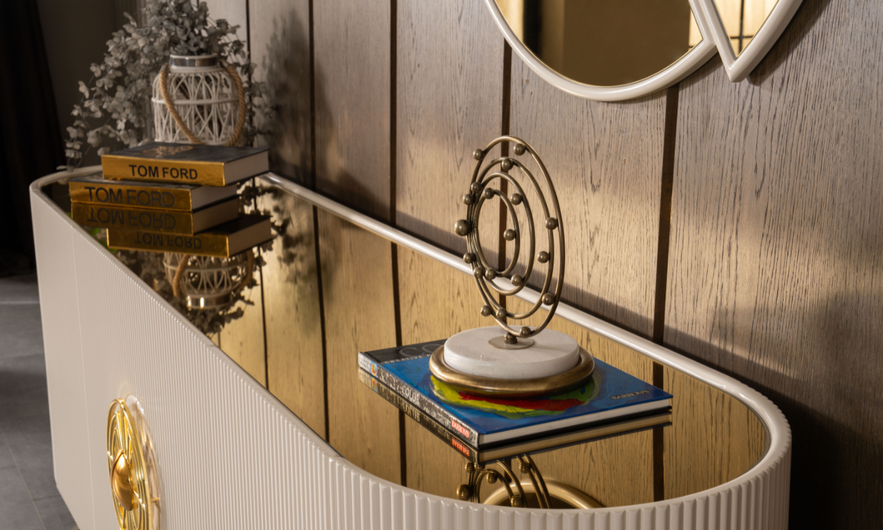 Luccix Yemek Odası Takımı (Gold)
