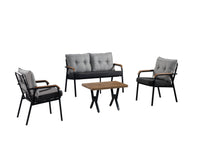 Sardunya Metal Bahçe Mobilyası Takımı(Bahçe,Balkon,Cafe,Ofis)