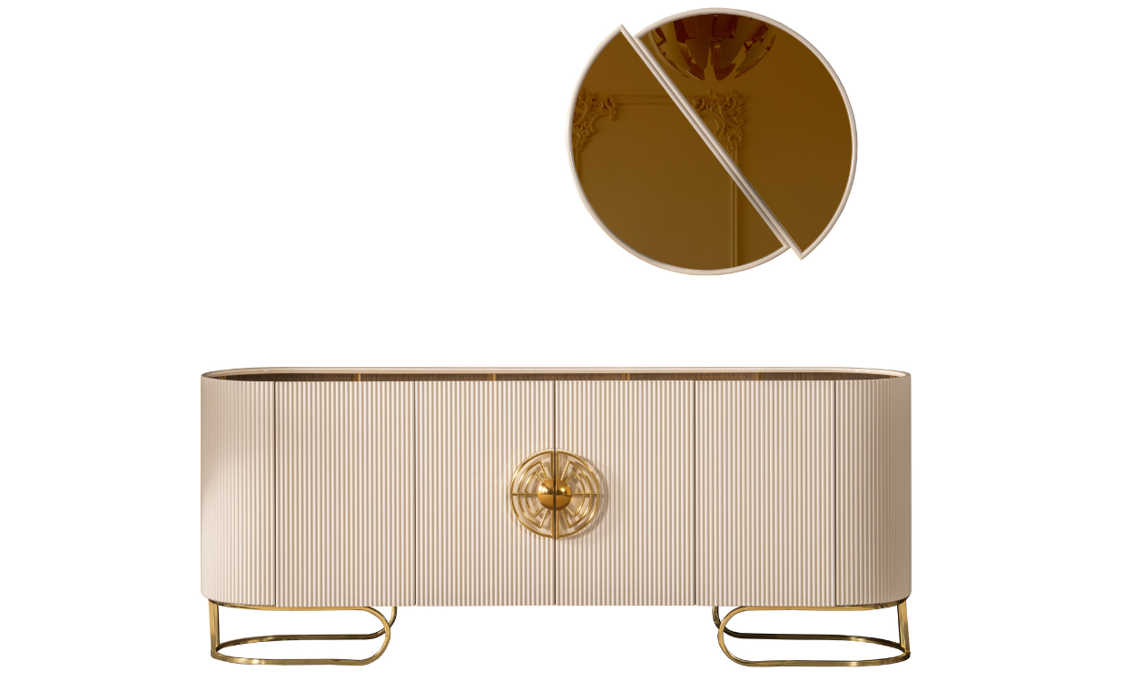 Luccix Yemek Odası Takımı (Gold)